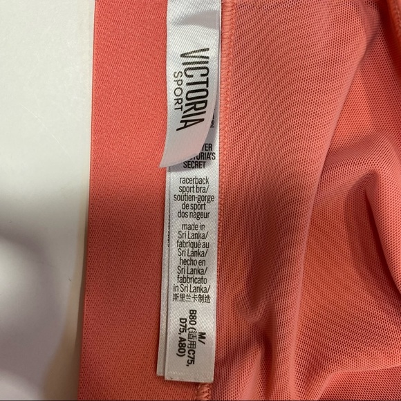 Victoria Secret The Player Sports bra mesh back Bra size M With Silver Sparkle - Picture 6 of 6